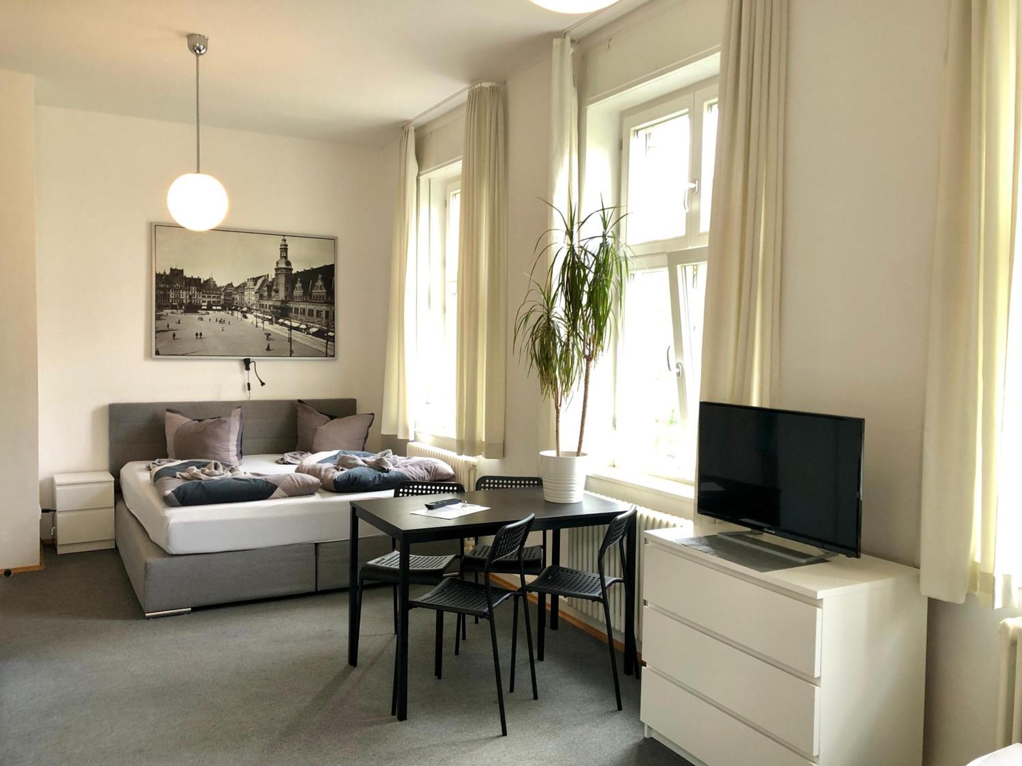 Ferienwohnungen Und Apartmenthaus Halle Saale - Villa Mathilda Bilik gambar